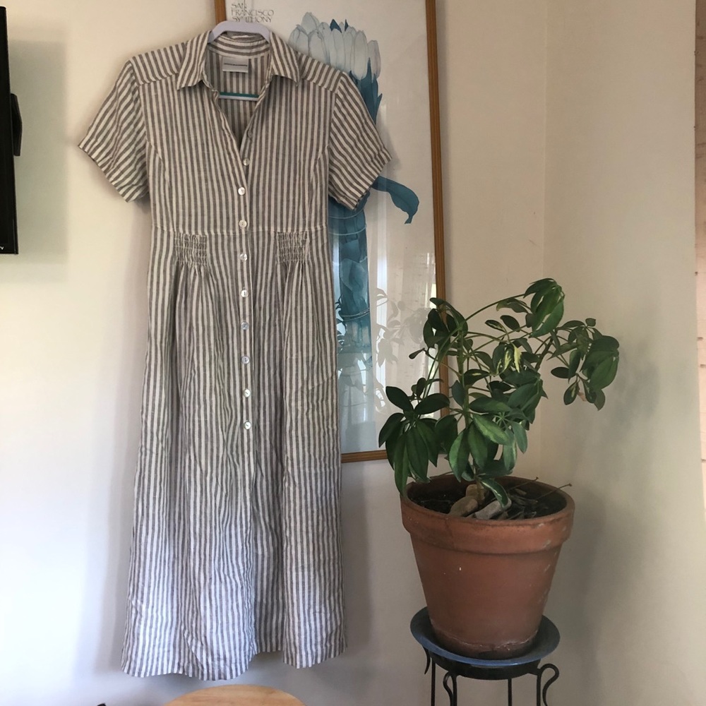 Vintage Linen Dress